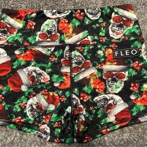 Fleo Evil Santa Style Shorts